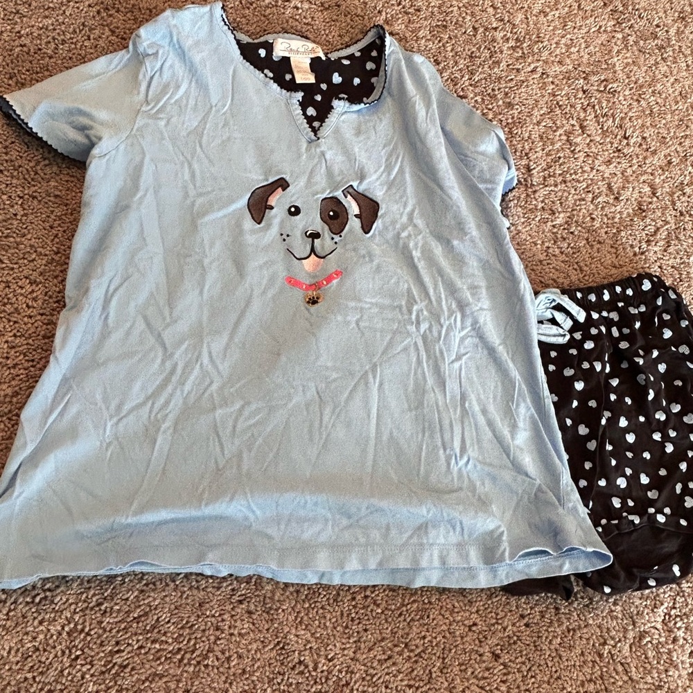 Dog pajama set